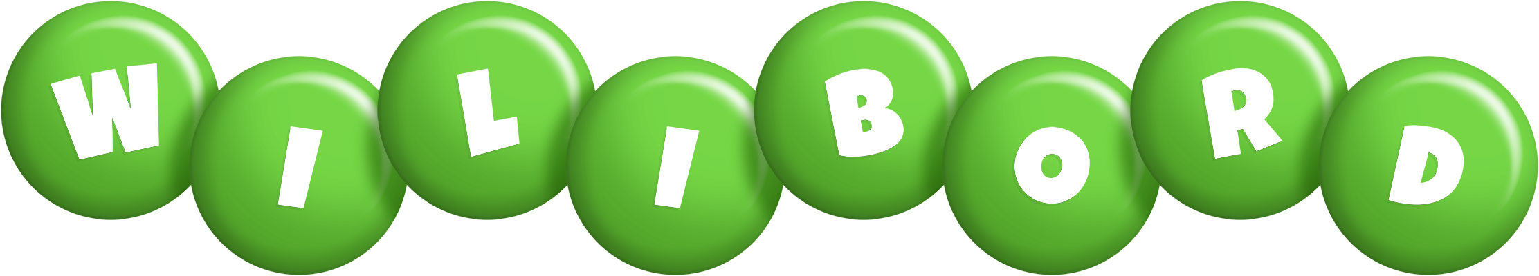 Wilibord candy-green logo
