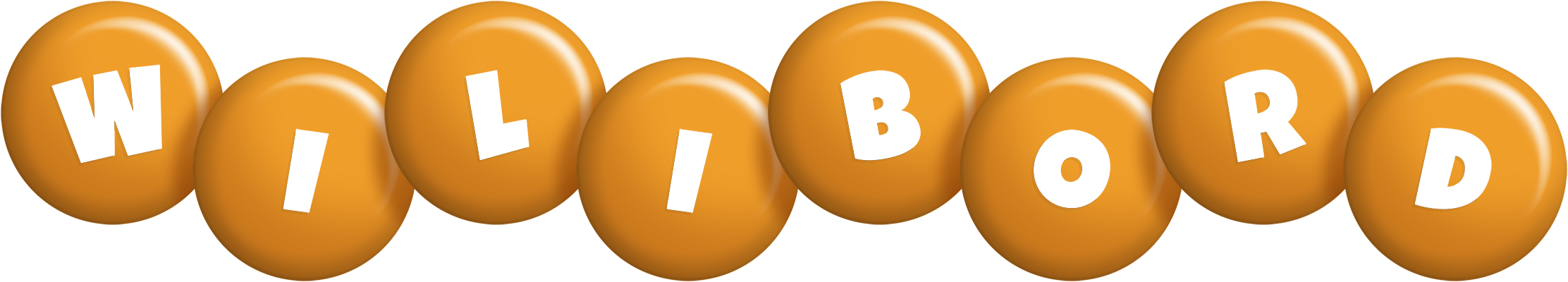 Wilibord candy-orange logo