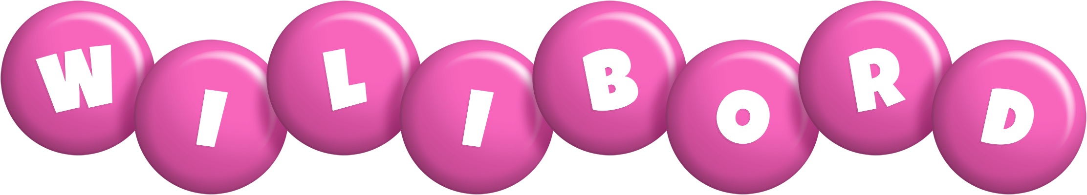 Wilibord candy-pink logo
