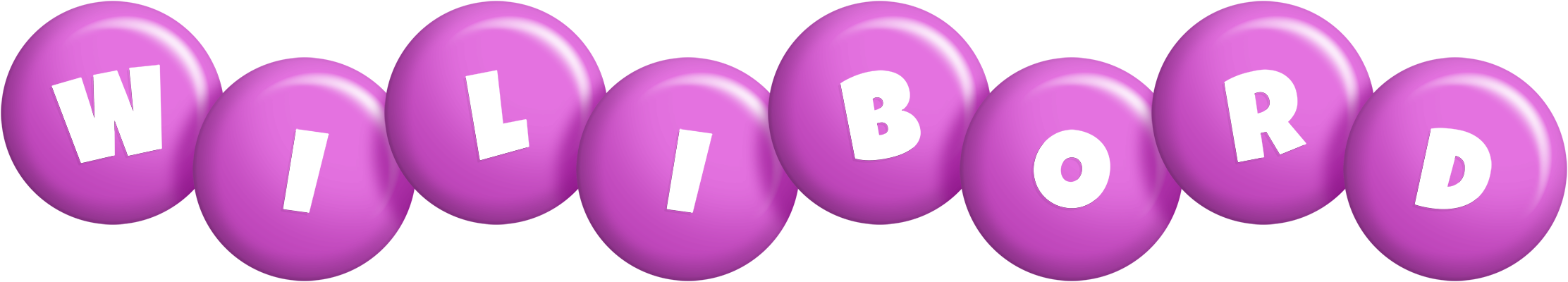 Wilibord candy-purple logo
