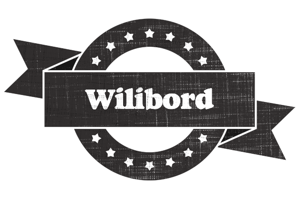 Wilibord grunge logo