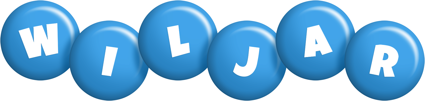 Wiljar candy-blue logo