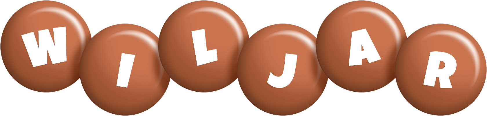 Wiljar candy-brown logo
