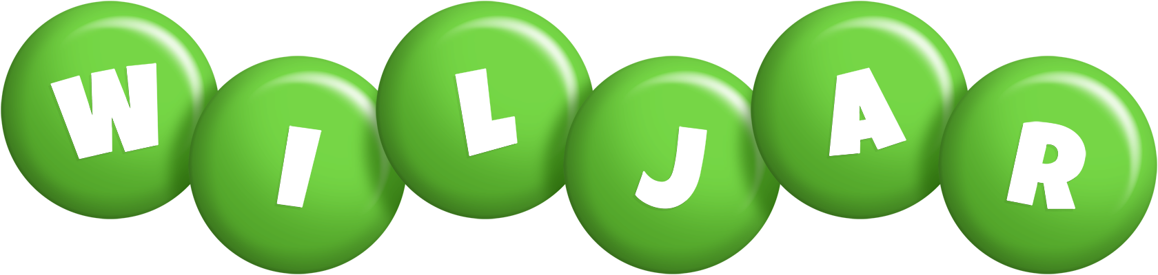 Wiljar candy-green logo