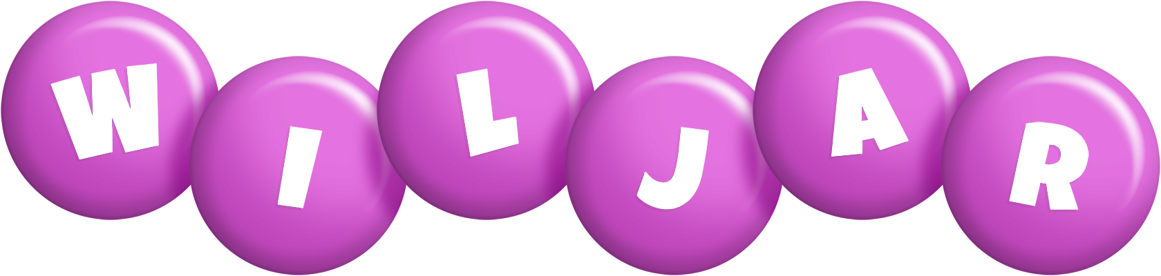 Wiljar candy-purple logo