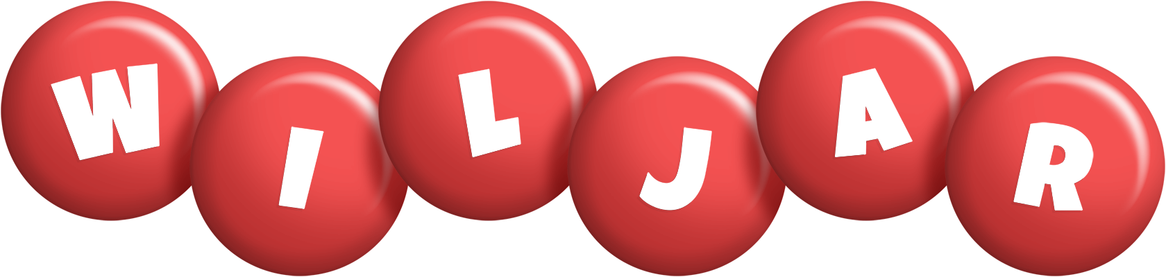Wiljar candy-red logo
