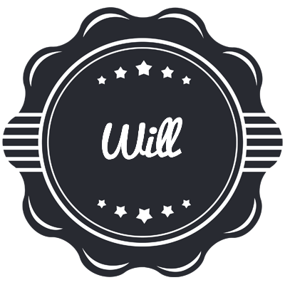 Will badge logo