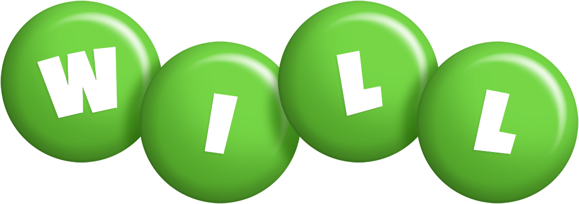 Will candy-green logo