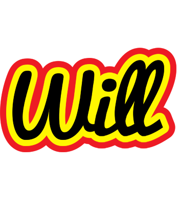 Will flaming logo