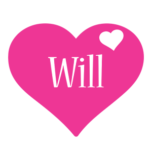 Will love-heart logo