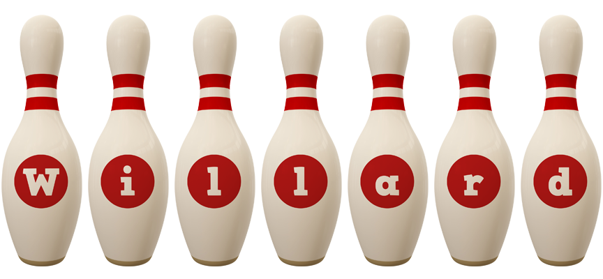 Willard bowling-pin logo