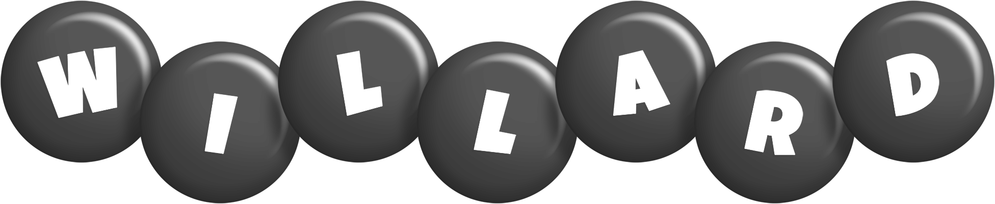 Willard candy-black logo
