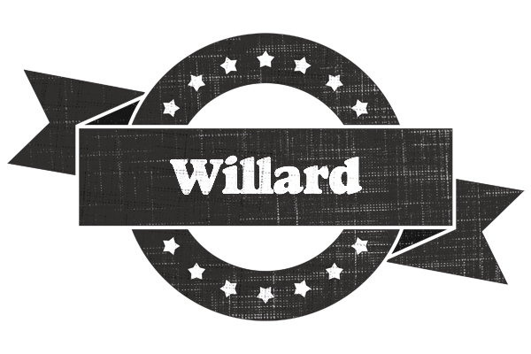 Willard grunge logo
