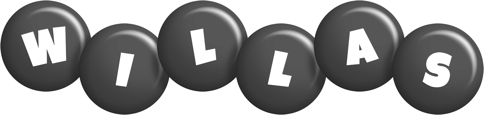 Willas candy-black logo