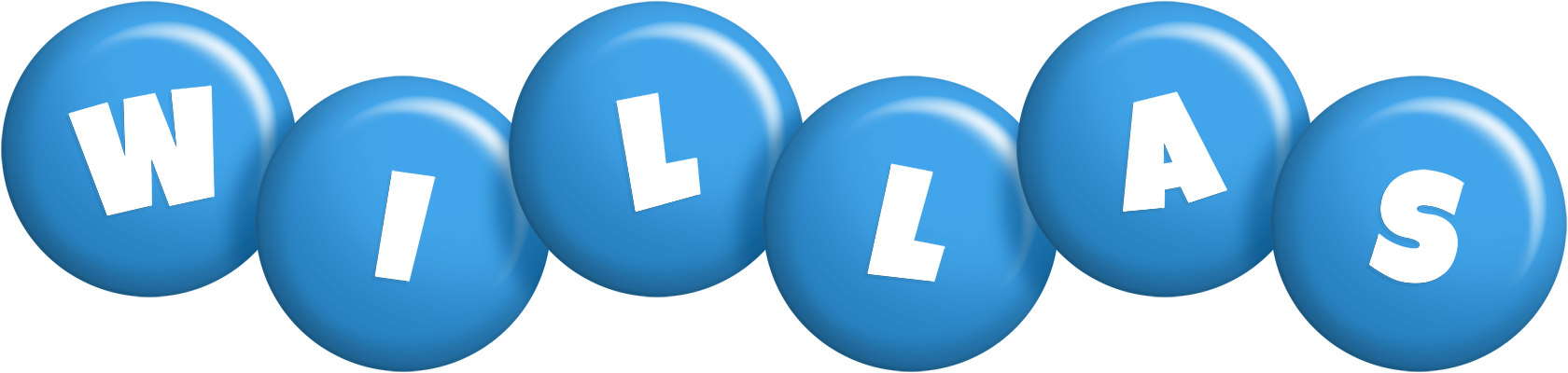 Willas candy-blue logo