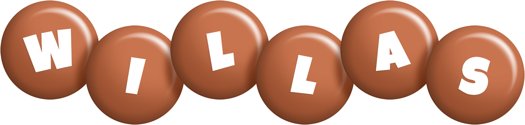 Willas candy-brown logo