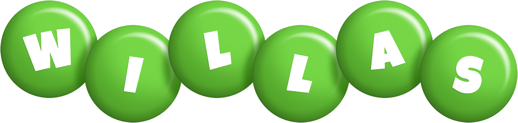 Willas candy-green logo