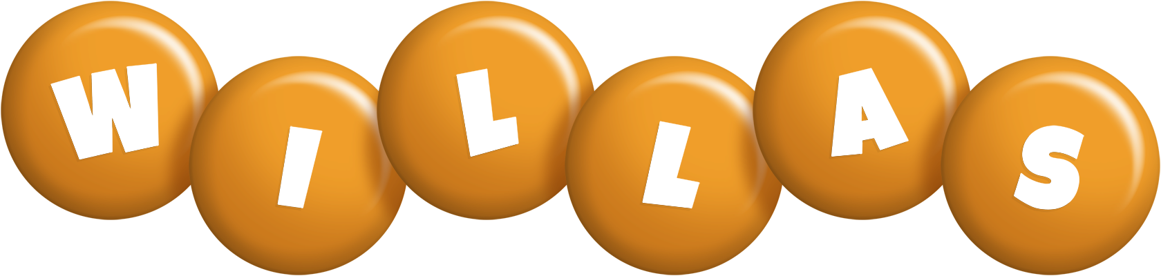 Willas candy-orange logo