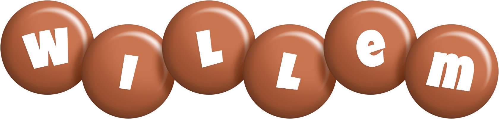 Willem candy-brown logo