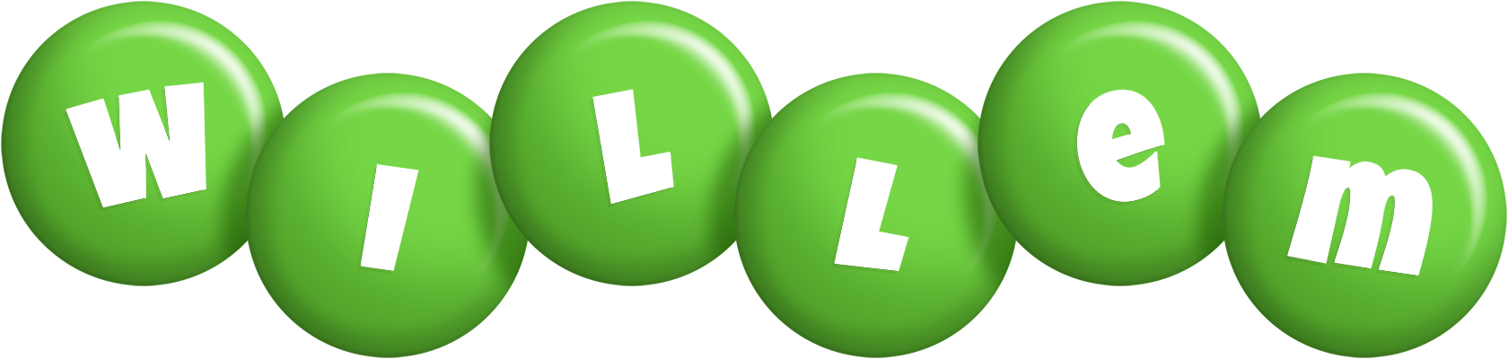 Willem candy-green logo