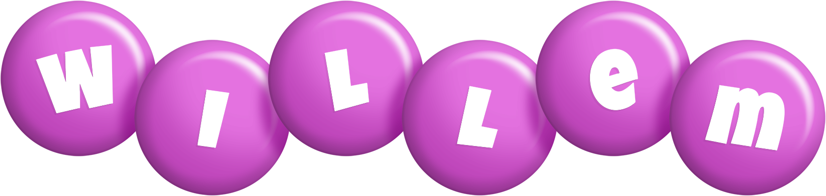 Willem candy-purple logo