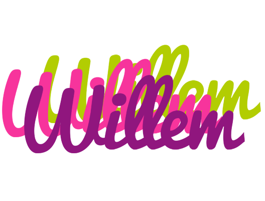 Willem flowers logo