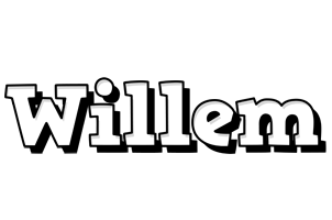 Willem snowing logo