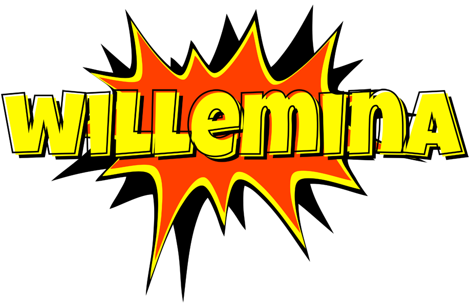 Willemina bazinga logo