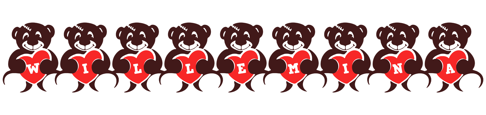 Willemina bear logo