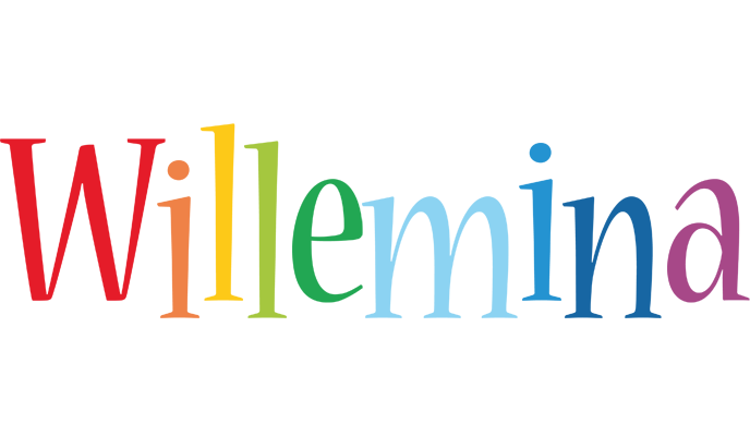 Willemina birthday logo