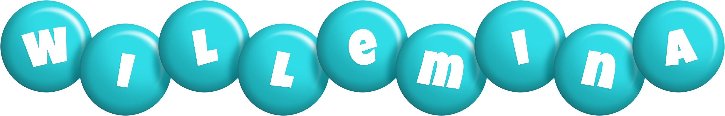 Willemina candy-azur logo