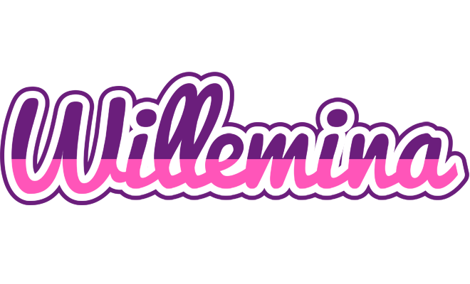 Willemina cheerful logo