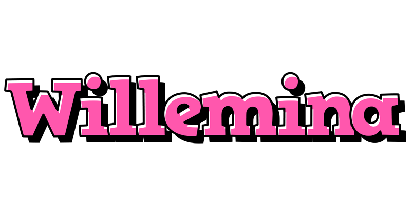 Willemina girlish logo
