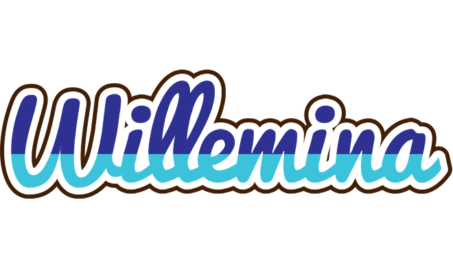 Willemina raining logo