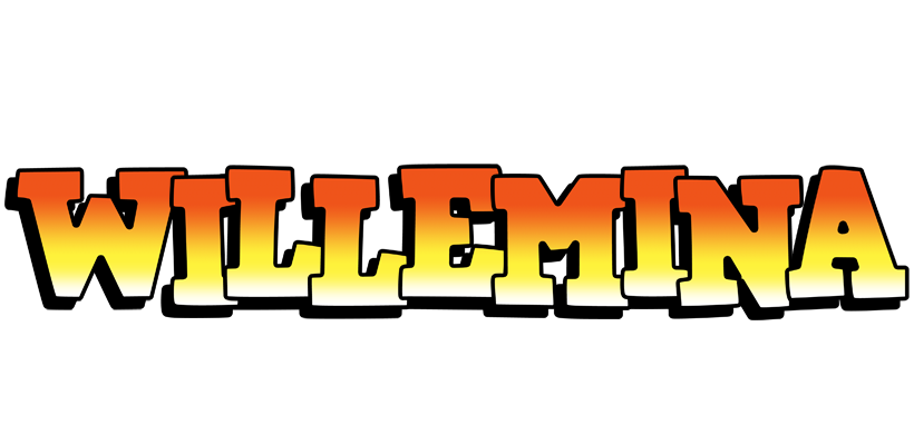 Willemina sunset logo