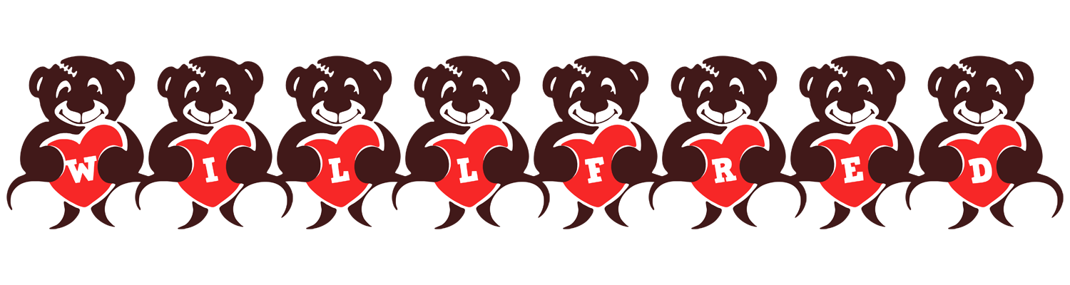 Willfred bear logo