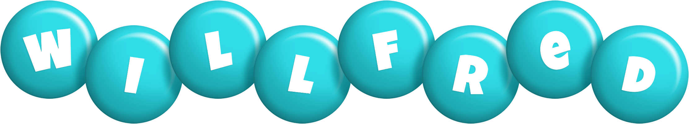 Willfred candy-azur logo
