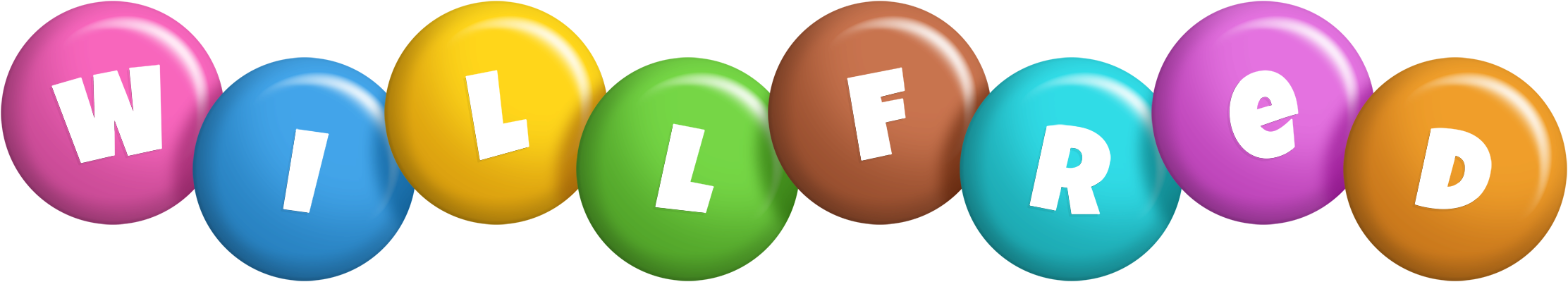 Willfred candy logo