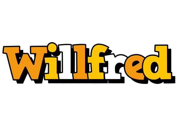 Willfred cartoon logo