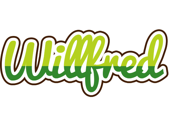 Willfred golfing logo