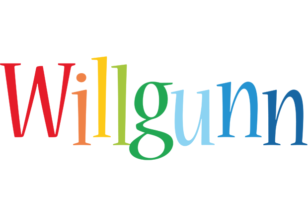 Willgunn birthday logo