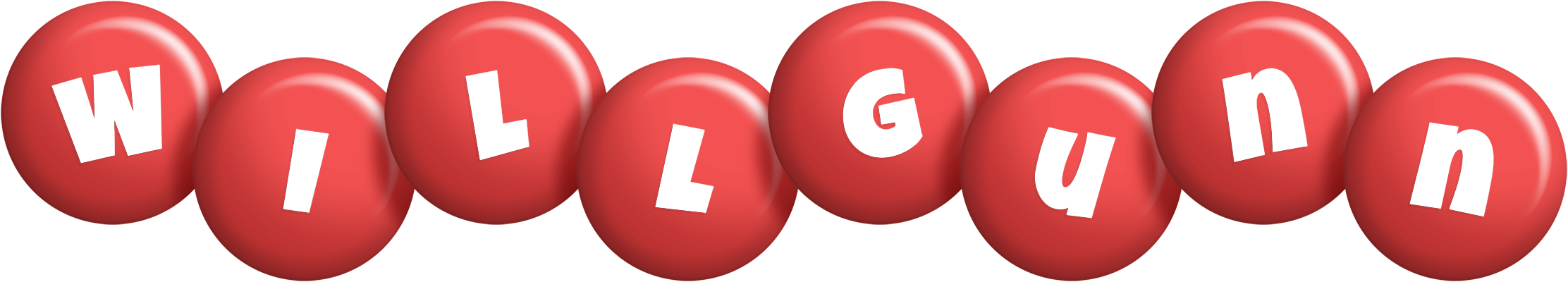 Willgunn candy-red logo