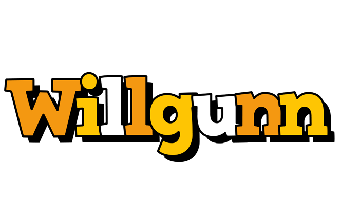 Willgunn cartoon logo