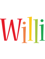 Willi birthday logo