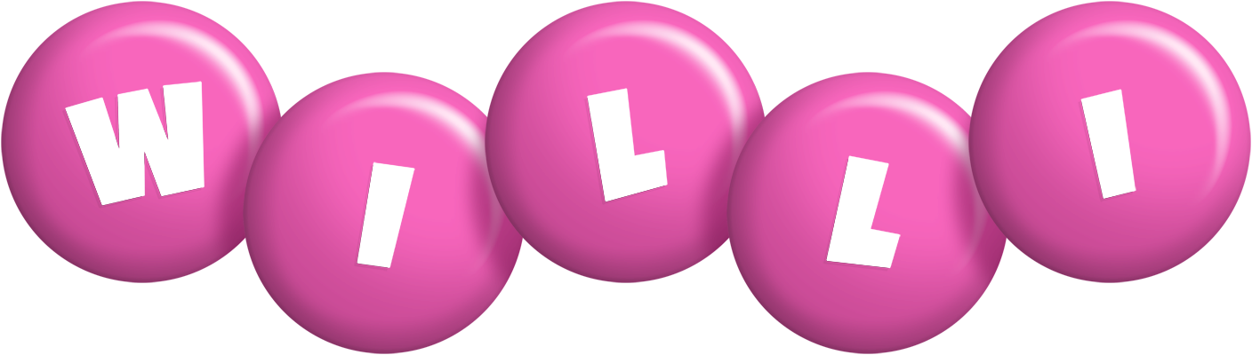 Willi candy-pink logo
