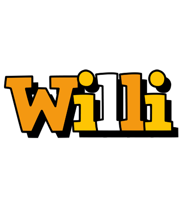 Willi cartoon logo