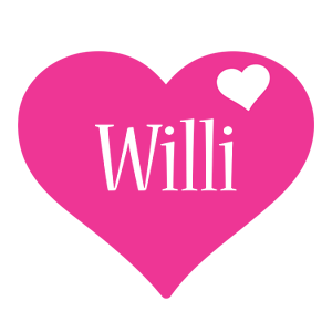 Willi love-heart logo