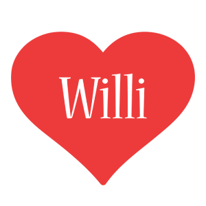 Willi love logo