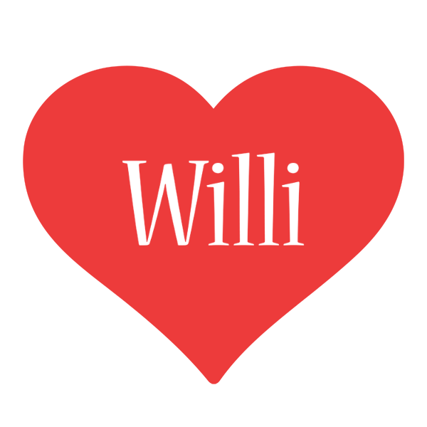 Willi love logo