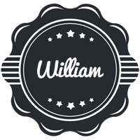 William badge logo